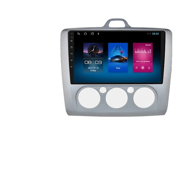 Bil Android GPS Navigation, 8G+128G, Ford Focus 2 3 Mk2 Mk3