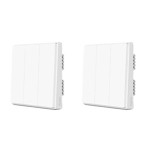 Älykäs kytkin, Zigbee-teknologia, kauko-ohjaus, D1 Ei Neutraali 3KX2