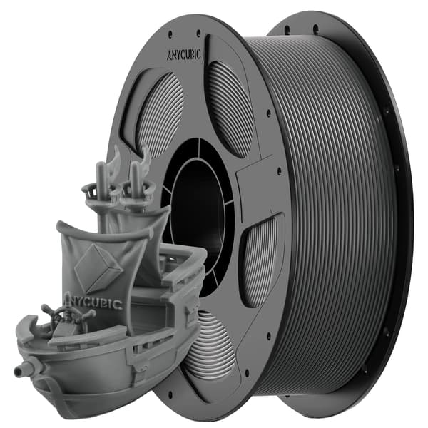 PLA-filament, hög hastighetsutskrift, universell kompatibilitet, 10kg Textur Grå