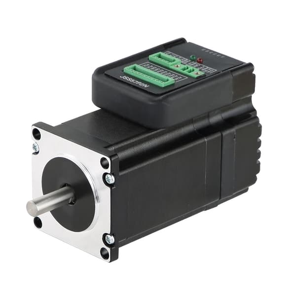 Stegmotor, DC24~48V, Spetsström 6A, Hållmoment 2.2Nm, Steg vinkel 1.8°, Encoder 1000 linjer
