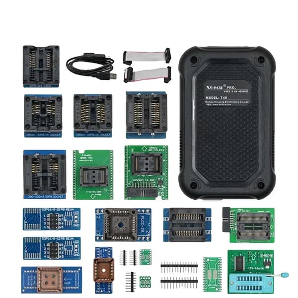 XGecu T48 Programmer, understøtter flere enheder, USB2.0-interface, lavt strømforbrug, T48 20 Adaptere