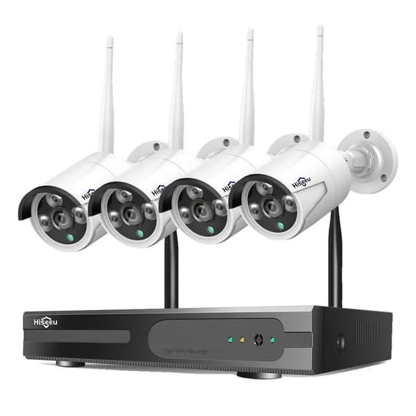 WiFi-säkerhetskamerasystem, 3MP/5MP upplösning, IP66 vattentålig, 3MP Kula System, Ingen