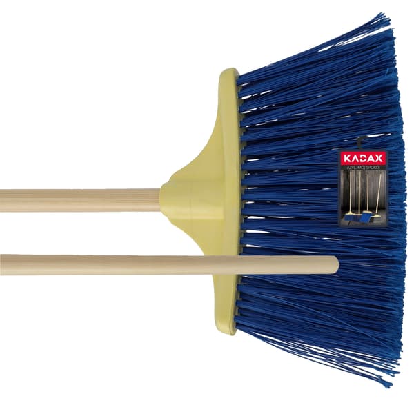 Børste Fejer, Nylon Materiale, 30 cm Bredde, Egnet til Ru Overflader, Renser Affald og Dyrehår, Holdbart Design