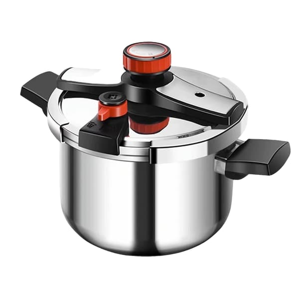 Trykkoger, 304 rustfrit stål, 3-trins trykkontrol, 6L