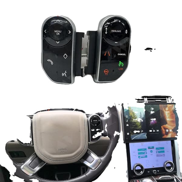 Rattkontrollknappar, 2,5 tum, ABS, 4 x 45W utgång, Android-operativsystem, CE-certifierad