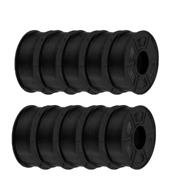 SUNLU 3D Filament, Diameter 1,75 mm, Tolerance +/- 0,02 mm, PLA MATTE Sort