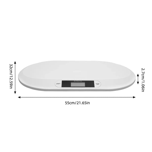 Digital Babyvåg, 20 kg kapacitet, högprecisionssensor