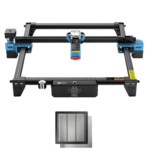 Lasergraver CNC Router, Præcisionsgravering, Bred Materialekompatibilitet, Sæt 1, EU, TTS-55 PRO
