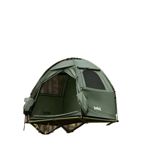 Dome Telt, Kompakt Design, Hurtig Opsætning, grøn