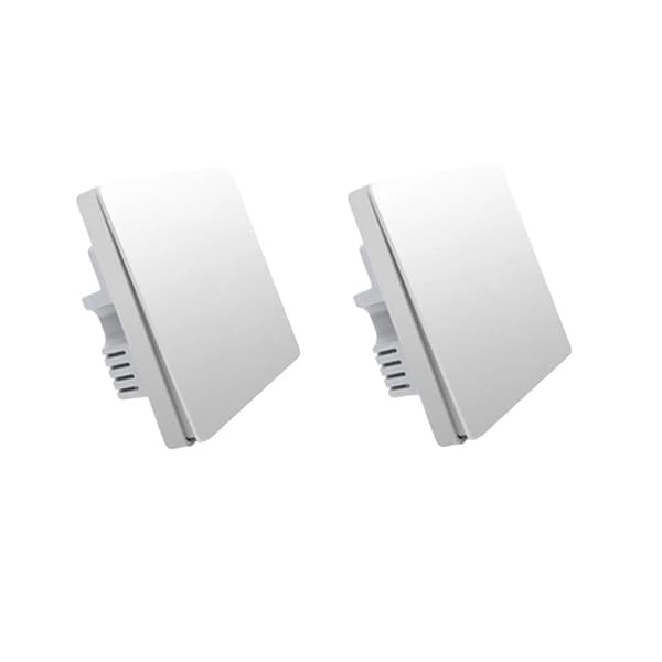 <Aqara Smart Vægbryder, 3 Taster Kontrol, ZigBee Forbindelse>, 2XNO neutral 1Key