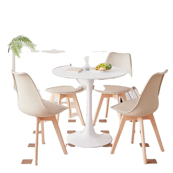 Matbord Set, Modern Design, Mångsidig Användning, Beige Matgrupper