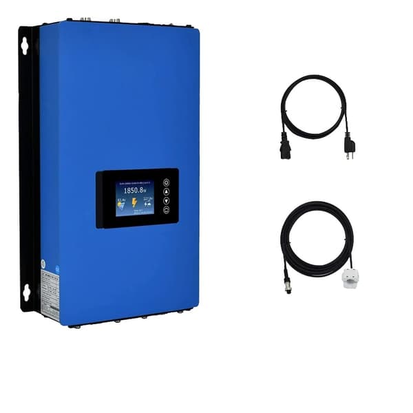Solomformer, 2000W effektudgang, smart synkronisering, Ingen Wifi, AC190-260V, DC 45-90V