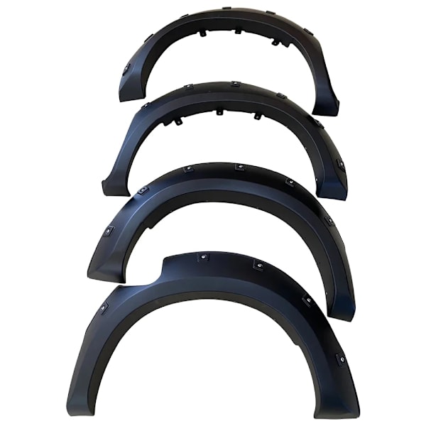 Toyota Hilux Vigo Skærmforøgere, Høj Kvalitet ABS, Mat Sort Finish,2005-2014 2005-2014 2005-2014