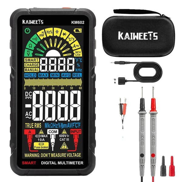 Digitalt Multimeter, Smart Måling, Alsidige Anvendelser, KM602