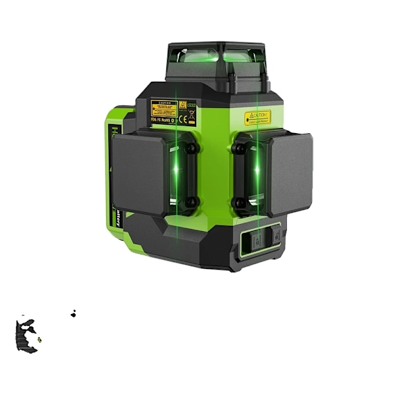 Laser Niveau 12 Linjer, Hurtig Selvnivellering, Lang Driftstid,Sæt-1 SET-1 SET-1