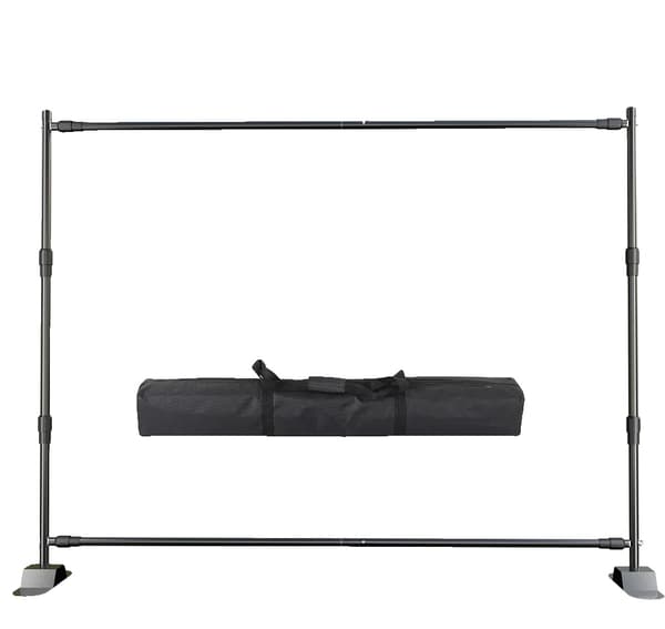 Bakgrundsstödssystem, Justerbar Ram, Bärväska Ingår, KR 2.4x3M