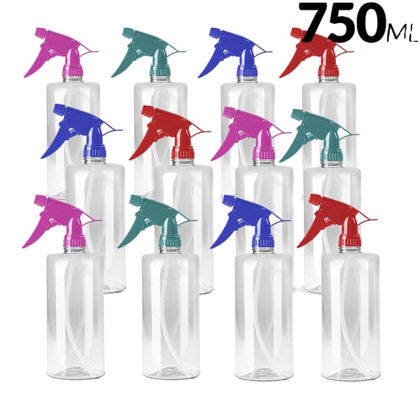 Sprayflaska, Trigger Spray, 750 ML Kapacitet, Burgund