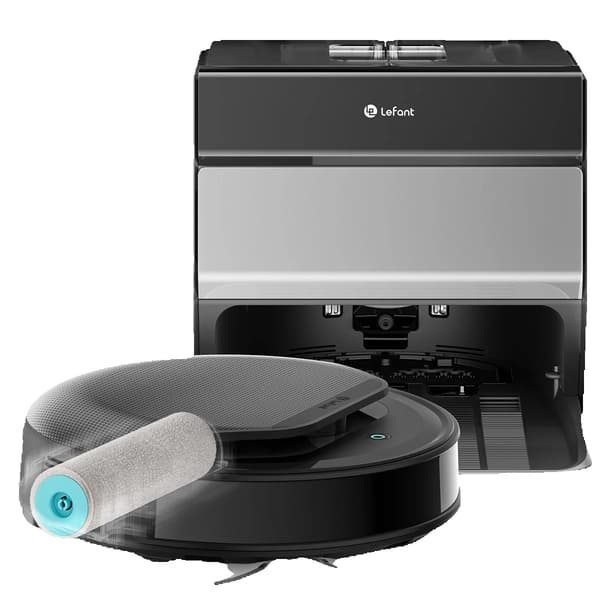 Robotdammsugare, 18000 Pa sug, Intelligent mopp-system, M5 Silver