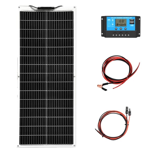Solpanelset, Hög Effektivitet, Flexibel Design, 12V solkit