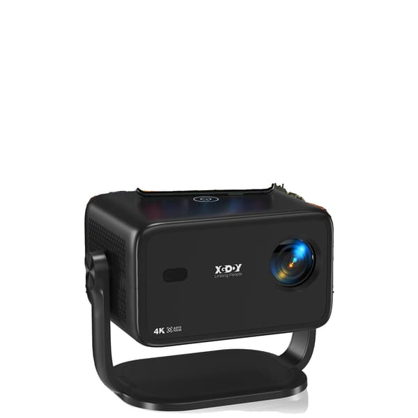 Projektor, 18000 Lumen, 1080P opløsning, WiFi 6 forbindelse, sort
