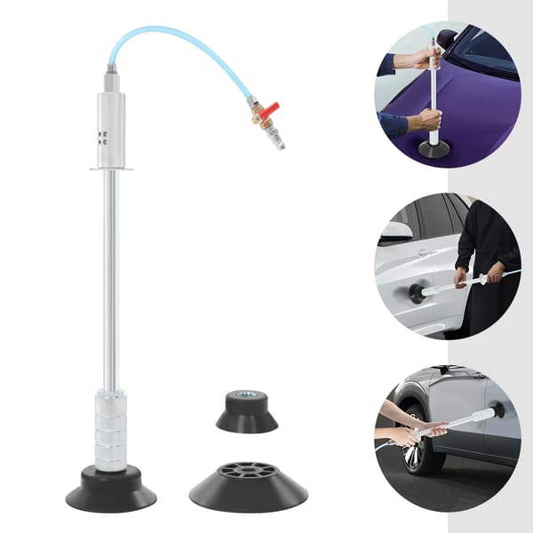 Pneumatisk Tandtrækker, Ergonomisk Design, Alsidige Sugekopper, sort