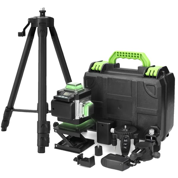 Laser Niveller, 4D 16 Linjer, Selvnivellerende ±3°, Type A