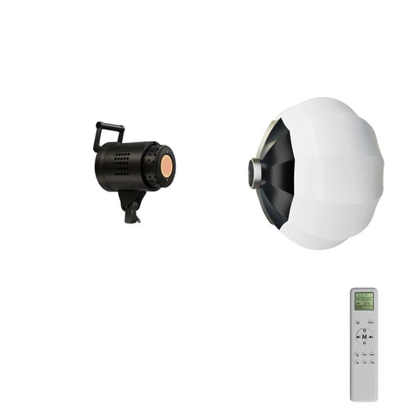 Fotografi Ljus Kit, Justerbart Stativ, Dubbel Strömkälla, Med boll softbox