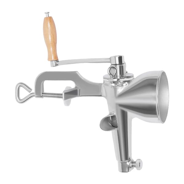 Vetegräsjuicer, Manuell Drift, Hållbar Rostfri Stål Konstruktion, Silver