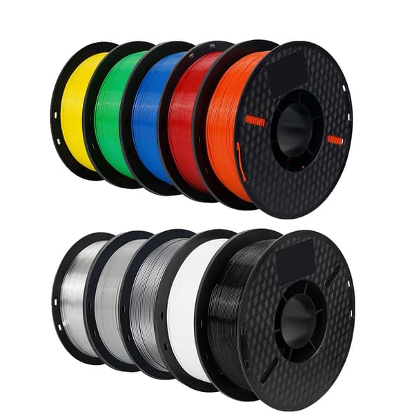 PLA Filament, 1,75 mm Diameter, 10 KG Totalvikt, Trä
