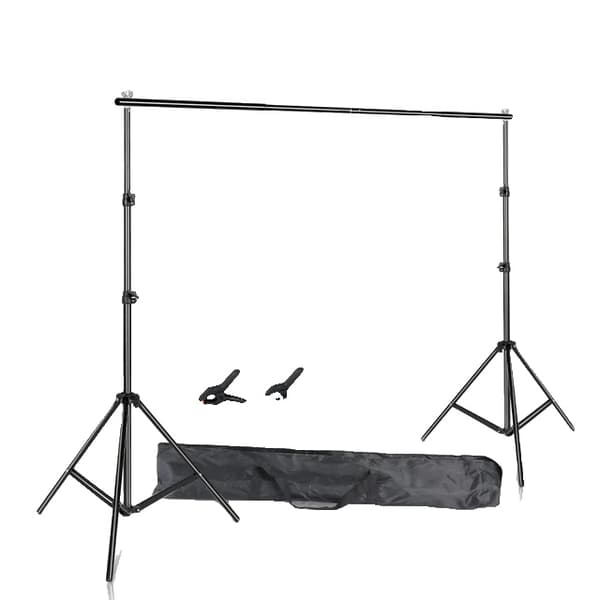Baggrundsstativ, Justerbar Højde, Holdbart Aluminiumlegering, 2.6X3M, Opgradering Nr sandpose