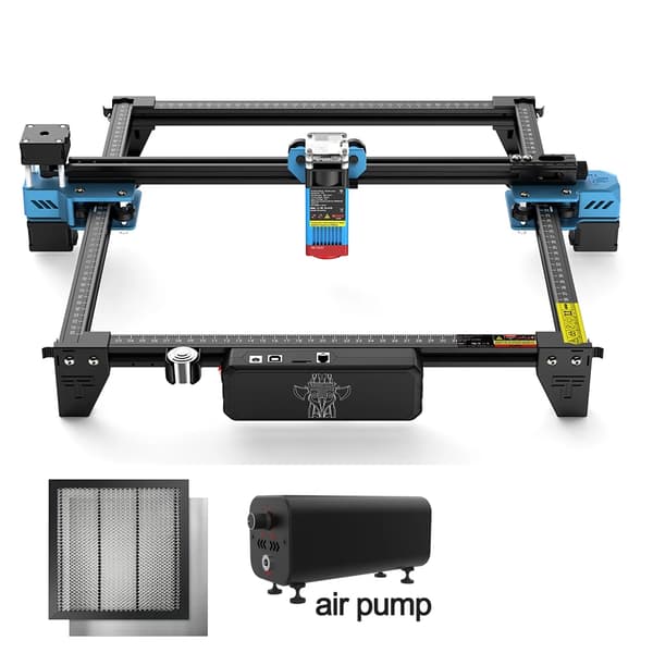 Lasergraver CNC Router, Præcisionsgravering, Bred Materialekompatibilitet, Sæt 3-a, EU-e, TTS-10 PRO-a