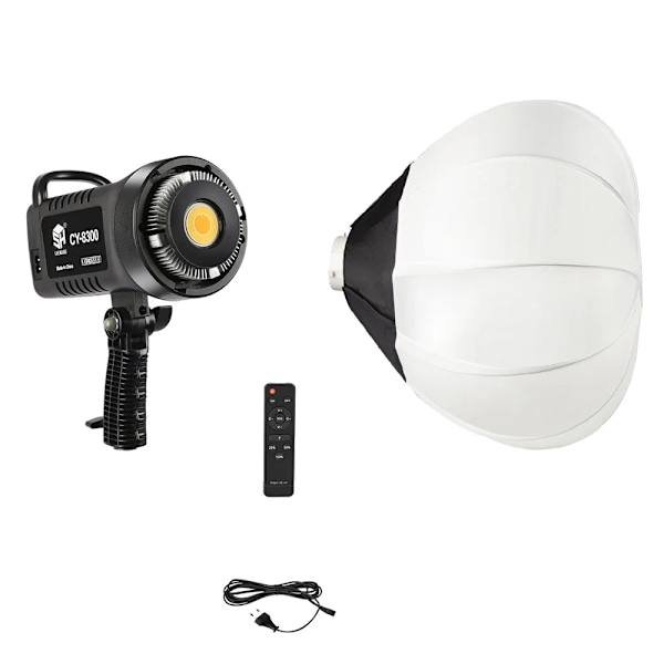 65CM Softbox Kit, 100W Lampe, Vlog Fotoudstyr,SH-TYD-100-1-7 SH-TYD-100-1-7 SH-TYD-100-1-7