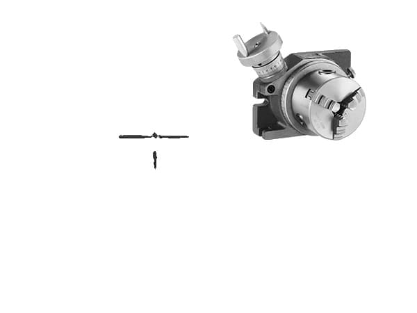 Rotary Table, Hög Precision, Mångsidig Installation, 100 mm