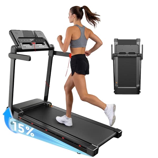 Incline Treadmill, Foldbar Design, Stødabsorberingssystem, FT54