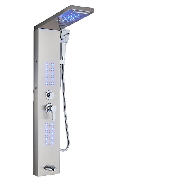 Bruserpanel, Spa Massage Jets, Digital Temperaturvisning, 6002 Børstet