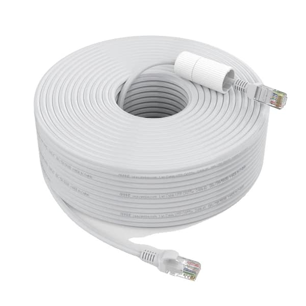 Ethernet-nätverkskabel, längd 30M, RJ45-kontakt