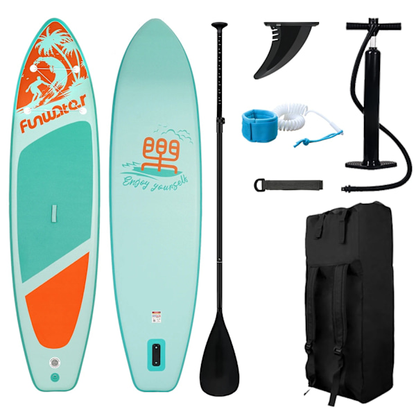 Oppustelig Stand Up Paddle Board, 350x87x15 cm, Høj Vægtkapacitet 190 kg+, SUPFW28C (350×87×15CM), SUPFW28C (350×87×15CM) SUPFW28C (350×87×15CM) SUPFW28C (350×87×15CM)