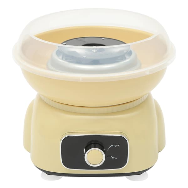 Candyflossmaskine, Astronautform, Skrivebordsdesign, Gul