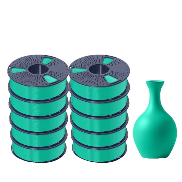 3D Filament, Høj Fluiditet, Miljøvenlig, PLAMT-mint grøn