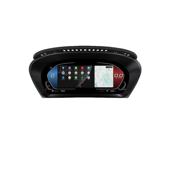 Digitalt instrumentbræt, trådløs CarPlay, Android Auto-kompatibilitet, X6 E71
