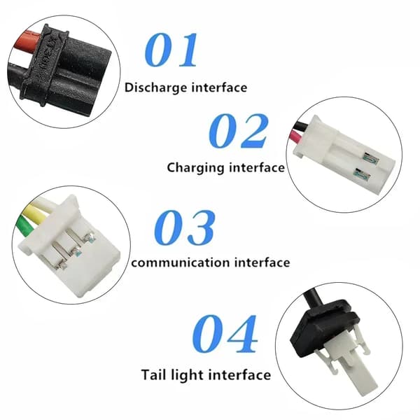 Batteripack, 7800mAh kapacitet, litiumjonteknik, M36-7800MAH