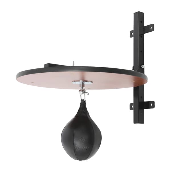 Speed Bag Plattform, Hållbar Konstruktion, Väggmonterad Design, Träfärg