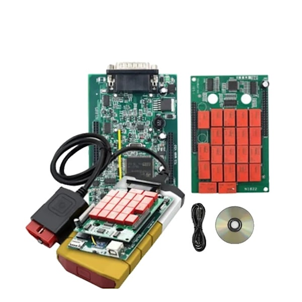OBD2 Diagnostisk Værktøj, Version 202111/202023, Keygen inkluderet, DS Type 4 V30, RØD NEC DS Type 4 V3.0 DS Type 4 V3.0