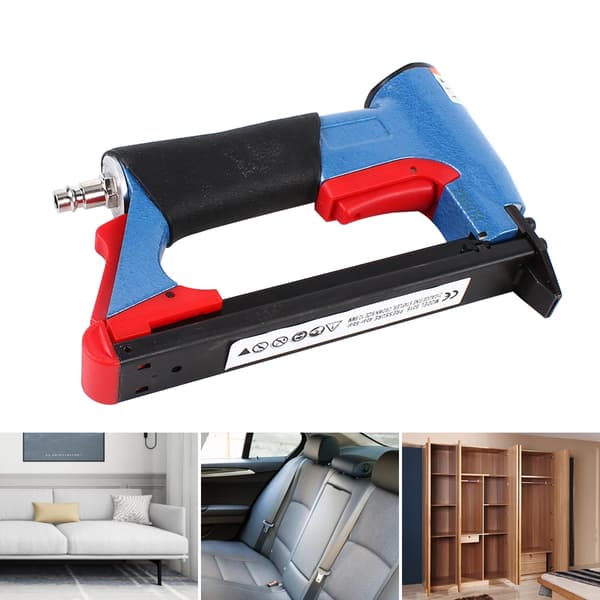 Pneumatisk Luftstapler, Hållbar Aluminium, Effektiv Prestanda, Blå