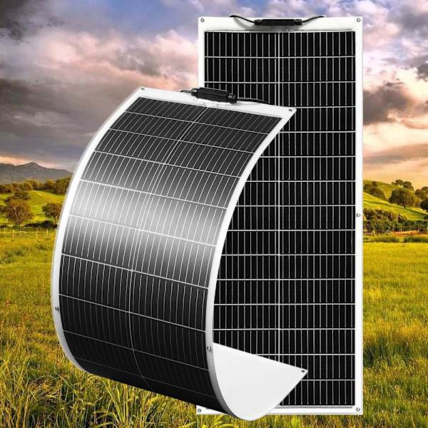 Flexibel solpanel, hög effektivitet 23%, lättviktsdesign,200W Solpanel W