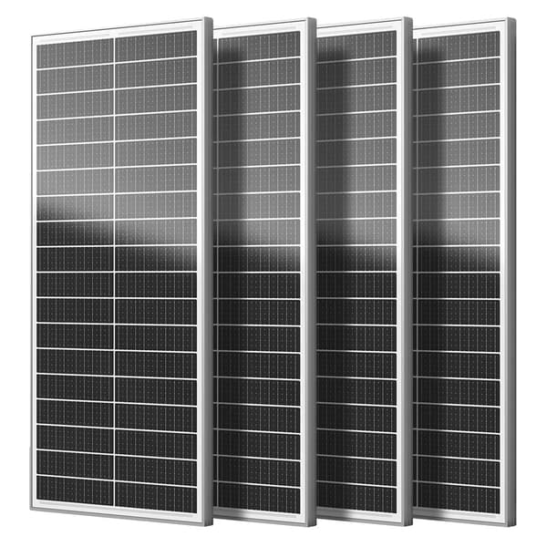 Solpanel, Monokristallint kiselmaterial, Off-Grid-konfiguration