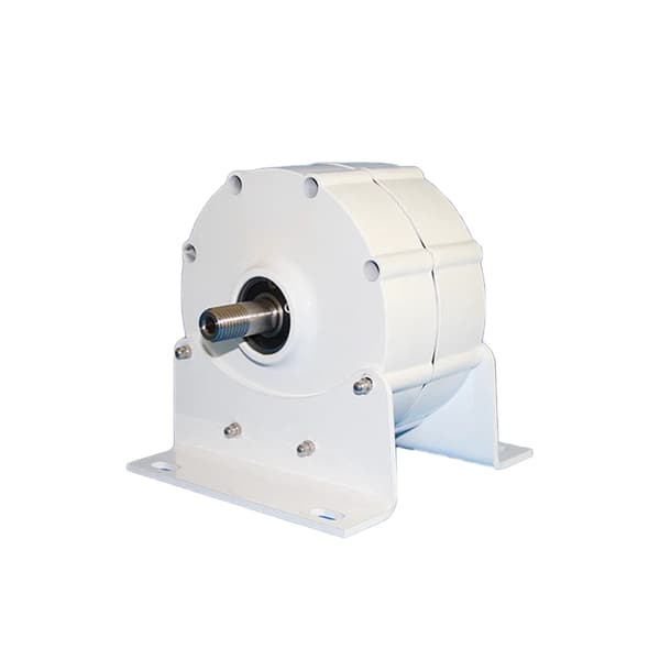 Permanent Magnet Generator, Gearless Design, 2000W Effekt, Med base, 2000W 500RPM, 48V
