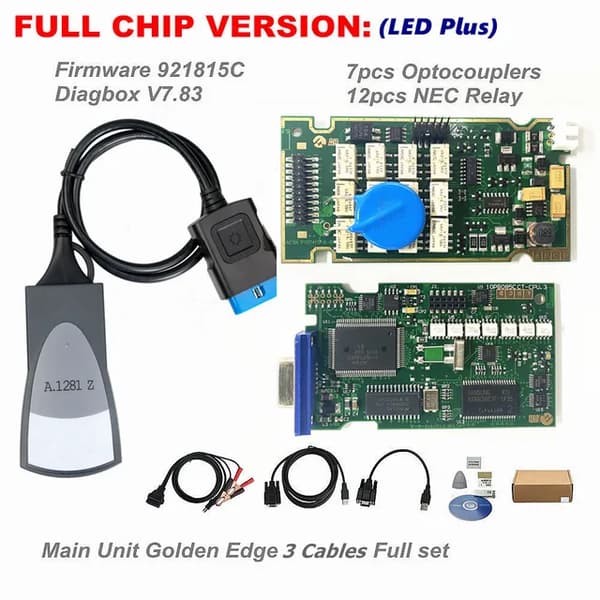 Lexia3 921815C, Full Chips, Flerspråkig