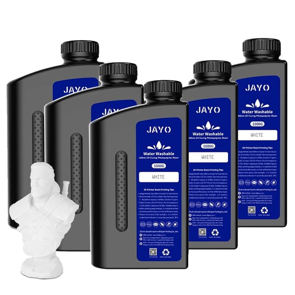 3D Printer Harpiks, Vandvaskbar, Lav Lugt, WW ST Hvid
