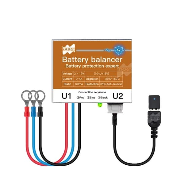 Batteribalanser, Bluetooth-overvågning, Spændingsudligning, 3PCS
